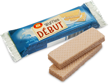 Вафлі "Дебют" молоко 32г /ХБФ/