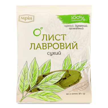Лавровий лист 10г /Мрія/