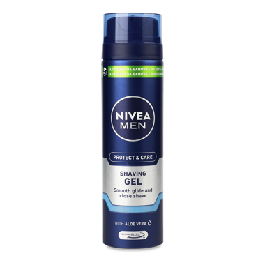 Гель NIVEA д/гоління зволож 200мл 81760