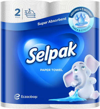 Кух.рушничок Selpak 3шар 2шт