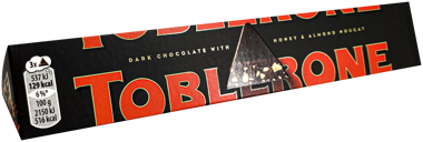 Шоколад "Toblerone" темний 100г/Крафт/