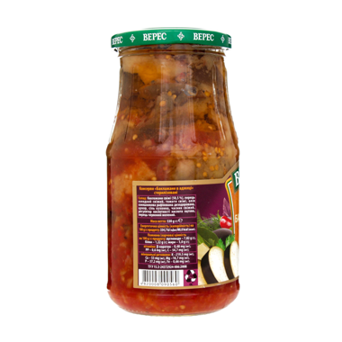 Баклажани "Верес" в аджиці 530г