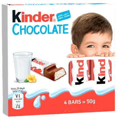 Кіндер-шоколад Т4 1шт /Ферреро/