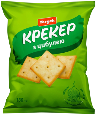 Крекер "Особливий з цибулею" 180г /Яричів/