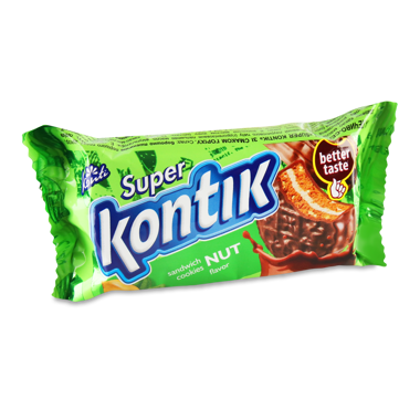 Печиво "Супер-контік" горіх 90г /Конті/