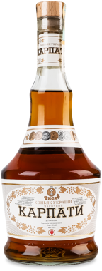 Коньяк "Карпати" 0.5л /Ужгород/