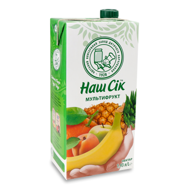Нектар "Наш Сік" мультифрукт 1.93л /ОКЗДХ/