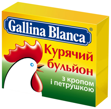 Кубики "Гал.Бланка" кріп та петрушка 10г