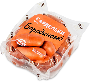 Сардельки Бородинські 1г ваг."ІКО"