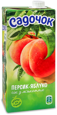 САДОЧОК Персик-яблуко 0.95л /Сандора/