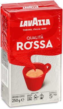 Кава "Lavazza" Qualita Rossa мелена в/у 250г