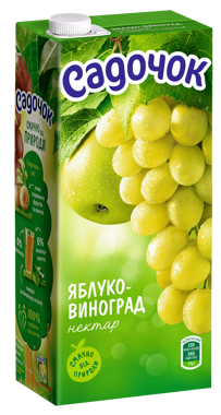 САДОЧОК Ябл/Виногр 0.95л /Сандора/