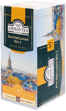 Чай "Ахмад" English N1 ф/п з/н 25*2г
