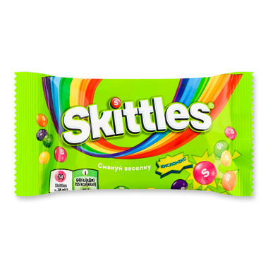 Драже "Skittles" кисломікс 38г