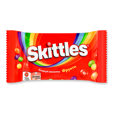 Драже "Skittles" фруктовий 38г