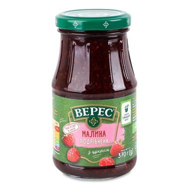 Малина "Верес" подр.з цукром 370г