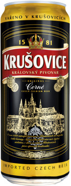 Пиво "Krusovice" Cerne ж/б 0.5л