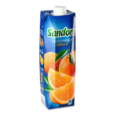 Сік "Sandora" Апельсиновий 0.95л /Сандора/