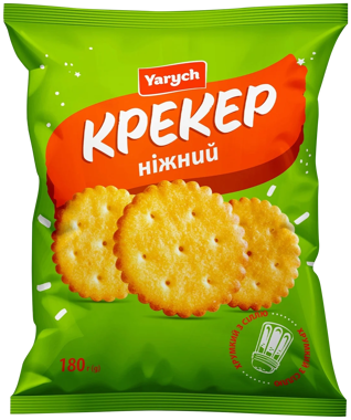 Крекер "Ніжний" 180г /Яричів/