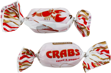 Карамель "Рачки" ваг /Рошен/