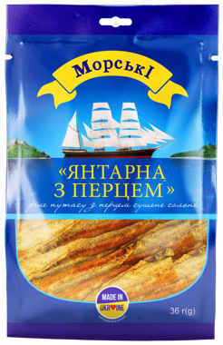 Янтарна з перцем 36г /Морські/