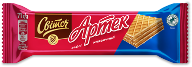Вафлі "Артек" 71г /Світоч/