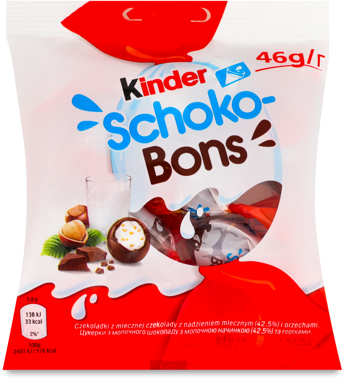 Кіндер-Choco-Bons 46гр /Ферреро/