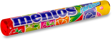 Цукерки жувальні "Ментос" фруктовий 37.5г /ВанМ/