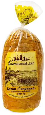Батон "Полонина" різ 0.5кг /Палушка/