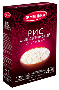 Рис "Східний" довгий 4*100г /Жменька/