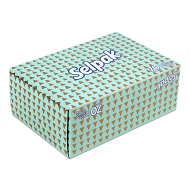 Хустинки гіг "Selpak" кор.міні 70шт