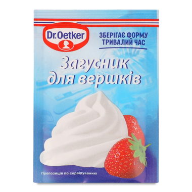 Загущувач вершків 8г /Oetker/