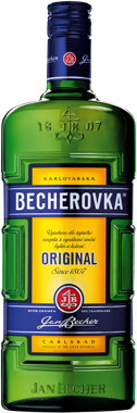 Настійка лікерна "Becherovka" 38% 0.7л