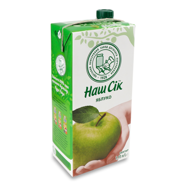 Нектар "Наш Сік" яблуко 1.93л /ОКЗДХ/