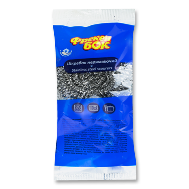 Губка кухонна металева 1шт /Фр-Б/