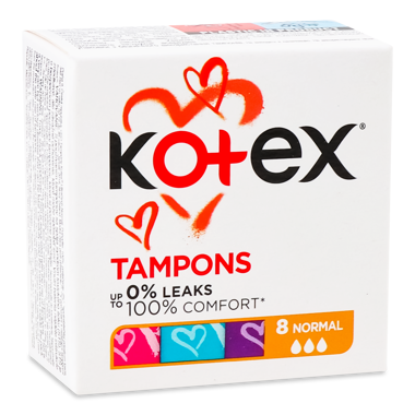 Тампони Котекс Normal *8