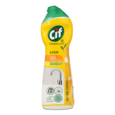 Крем д/чищення "Cif" лимон 250мл