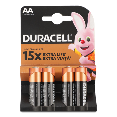 Батарейка DURACELL MN 1500 04 NEW AA 4шт