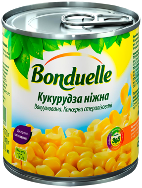 Кукурудза "Bonduelle" ніж ж/б 170г /лан/