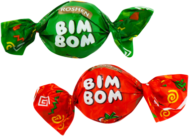 Карамель "Бім-Бом" льодяникова ваг /Рошен/