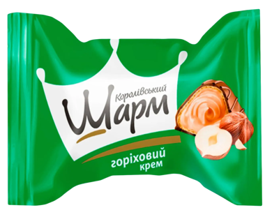 Цукерки "Королівський Шарм" горіх ваг /АВК/