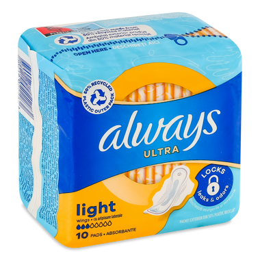 Прокл ALWAYS Ultra Light 10шт/P&G/