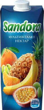 Нектар "Мультивітамін" /закр/ 0.5л /Санд