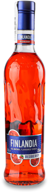 Горілка "Finlandia" Редберрі журавлина червона 0.5л