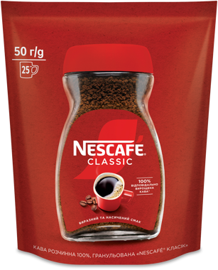 Кава "Нескафе" Класік м/у 50г /Нестле/