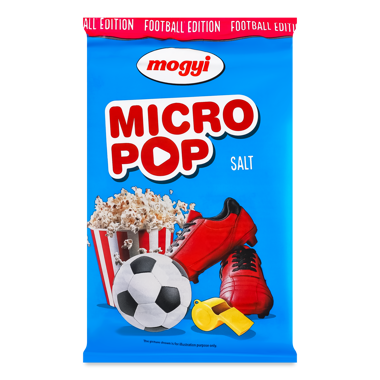 Мікропопкорн з сіллю 100г /Mogyi/