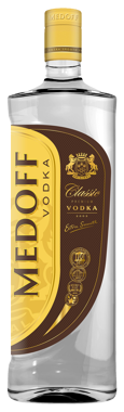 Горілка "Medoff" класік оновлена 0.5л штоф /SV/
