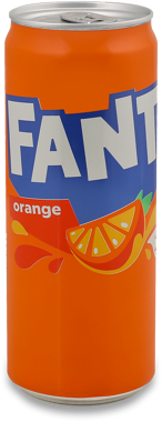 Напій "Фанта-апельсин" ж/б 0.33 /КК/