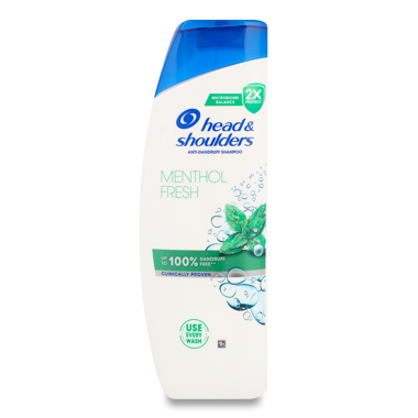 Шамп HEAD & SHOULDERS Ментол 400мл /P&G/