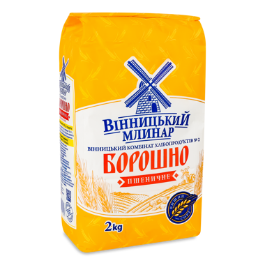 Борошно в/г 2кг фас /Вінниця/